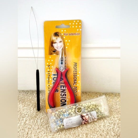 Microbead Hair Extension Starter Kit (Blonde), NEW* - Picture 1 of 2